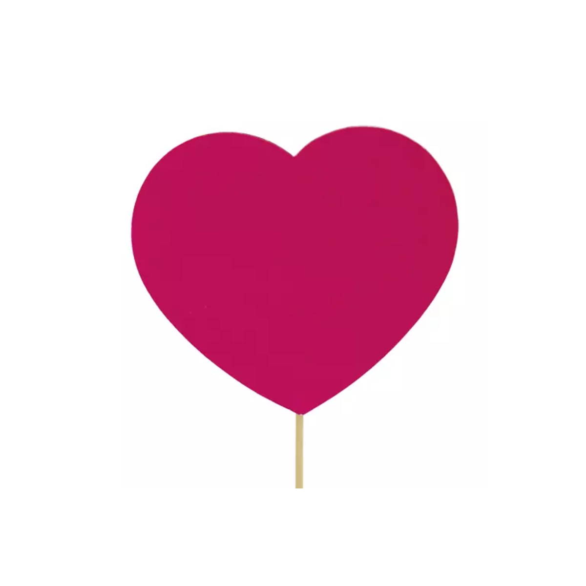 Love Heart Pick - 7.1x8cm - Packed by 50