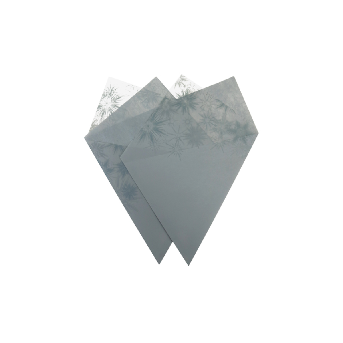 Frozen Prefold - Grey - 33cm - Packed by 50